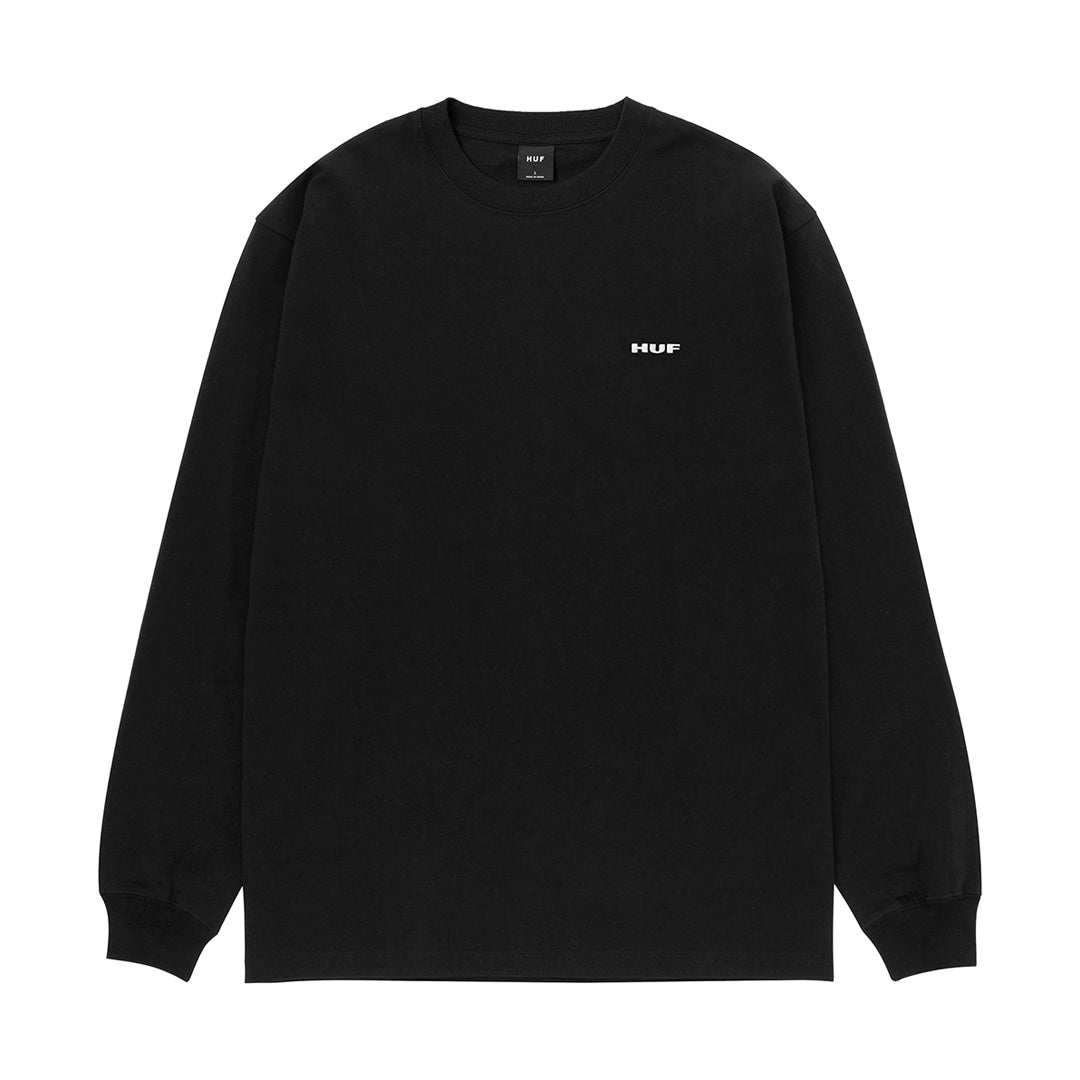 MANHOLE LS TEE / BLACK