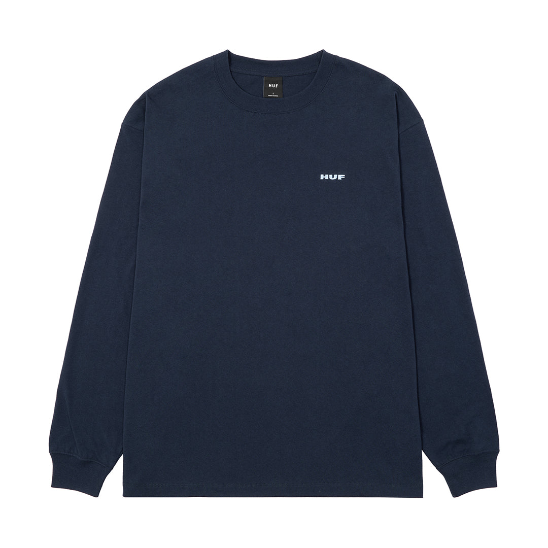 MANHOLE LS TEE / NAVY