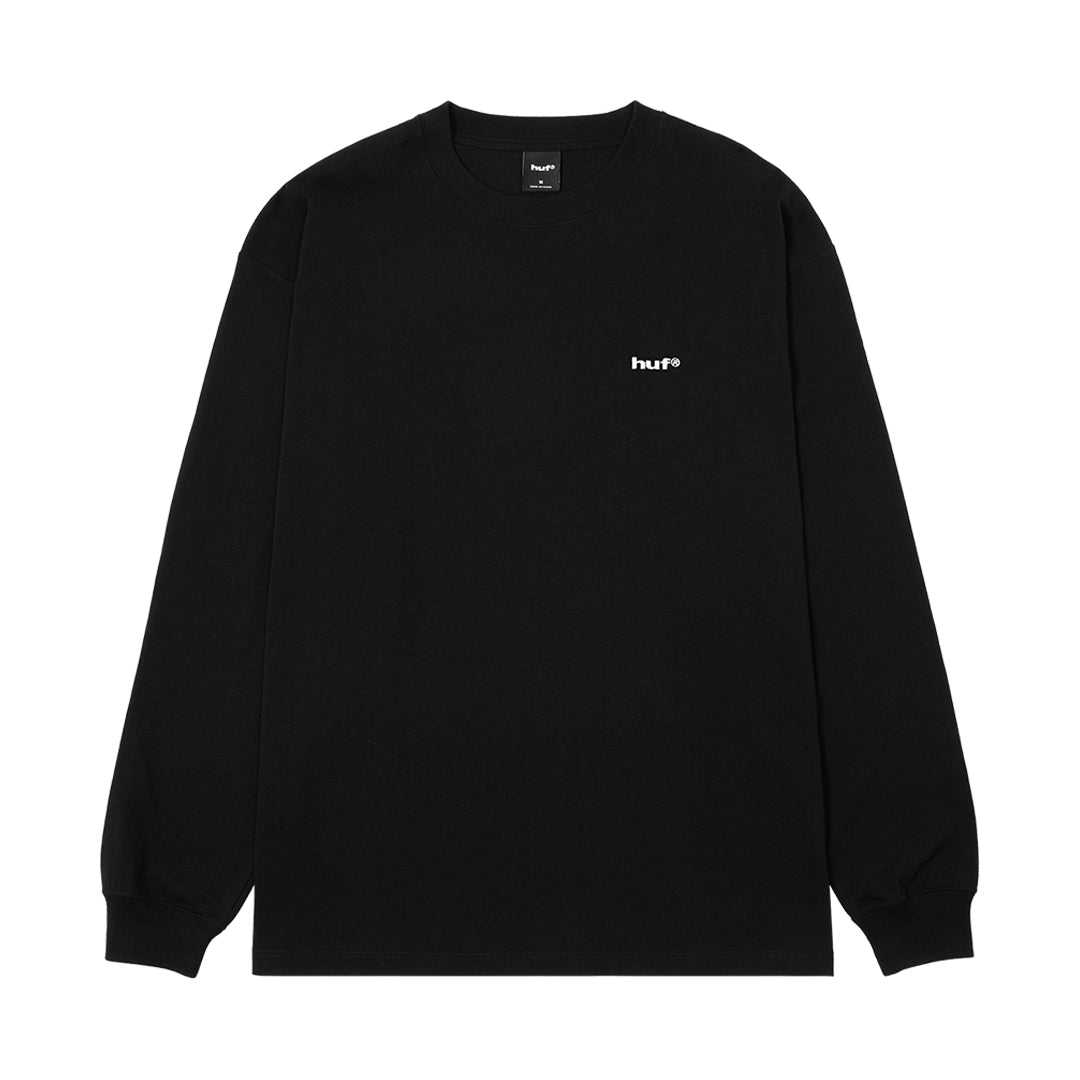 HUF eightynine L/S TEE / BLACK