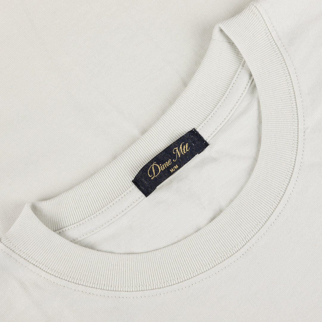 DIME MTL（ダイム モントリオール）| SKID T-SHIRT / LIGHT GRAY | スノーボード・スケートボードのTACTICS JAPAN
