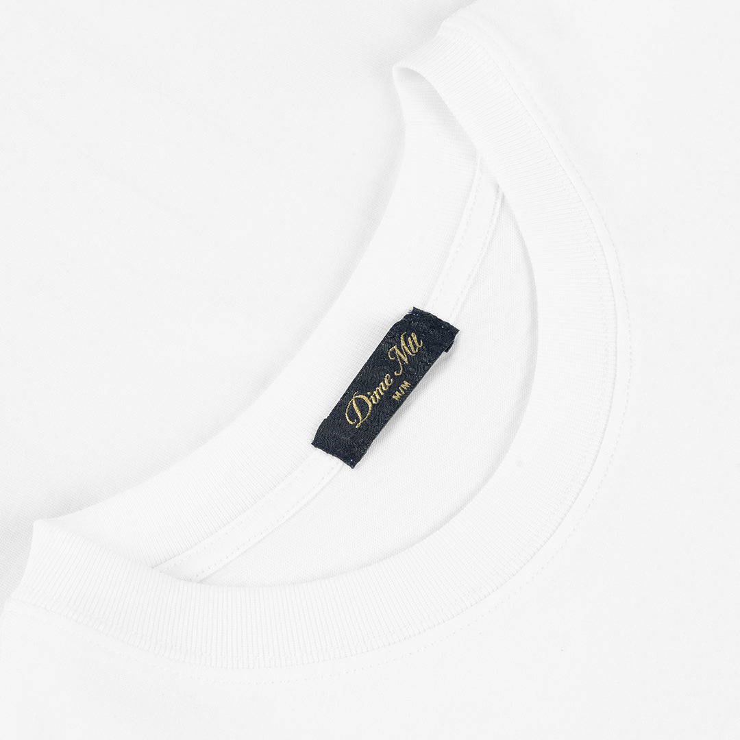DIME MTL（ダイム モントリオール）| CLASSIC LIGHTBRIGHT T-SHIRT / WHITE | スノーボード・スケートボードのTACTICS JAPAN