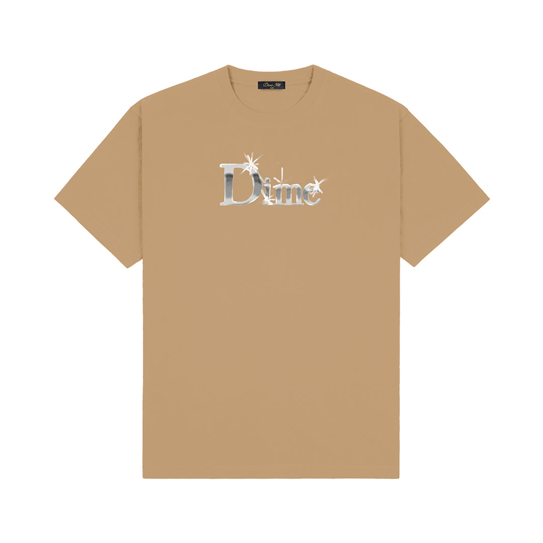 DIME MTL（ダイム モントリオール）| CLASSIC SHINY T-SHIRT / SEPIA | スノーボード・スケートボードのTACTICS JAPAN