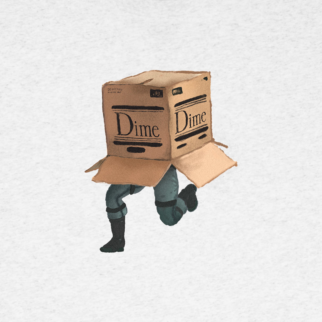 DIME MTL（ダイム モントリオール）| SOLID T-SHIRT / ASH | スノーボード・スケートボードのTACTICS JAPAN