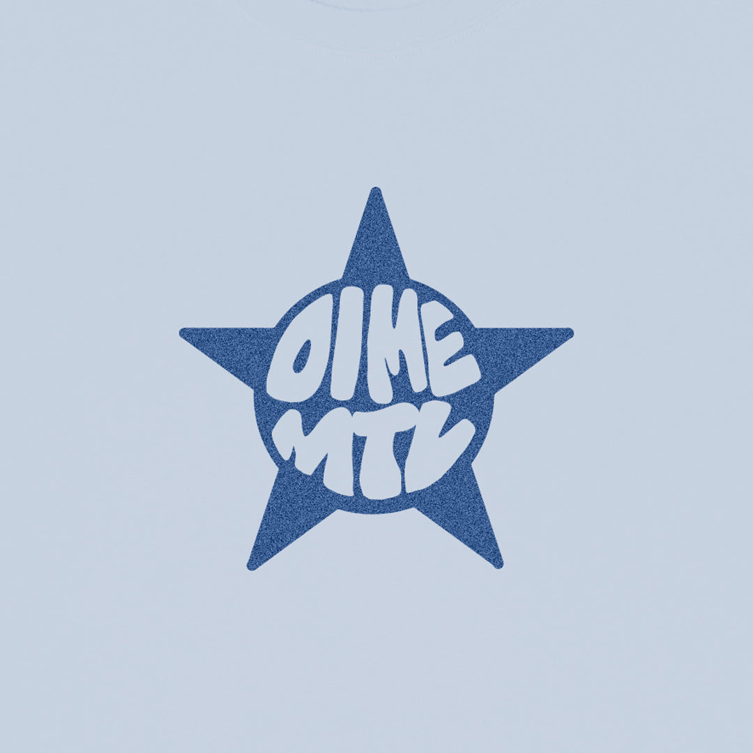 DIME MTL（ダイム モントリオール）| STAR T-SHIRT / BLUE FOG | スノーボード・スケートボードのTACTICS JAPAN