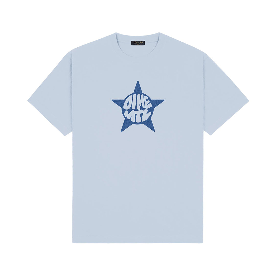 DIME MTL（ダイム モントリオール）| STAR T-SHIRT / BLUE FOG | スノーボード・スケートボードのTACTICS JAPAN