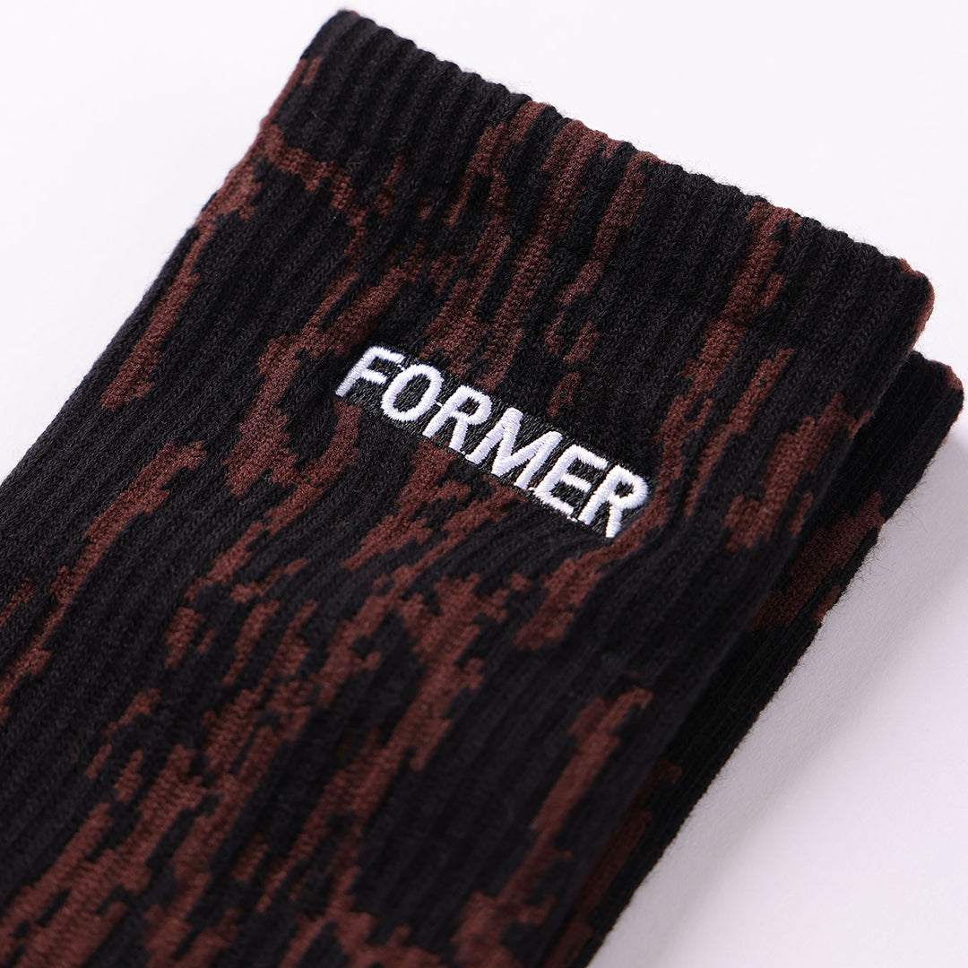 FORMER（フォーマー） | TURMOIL SOCK / BLACK | スノーボード・スケートボードのTACTICS JAPAN