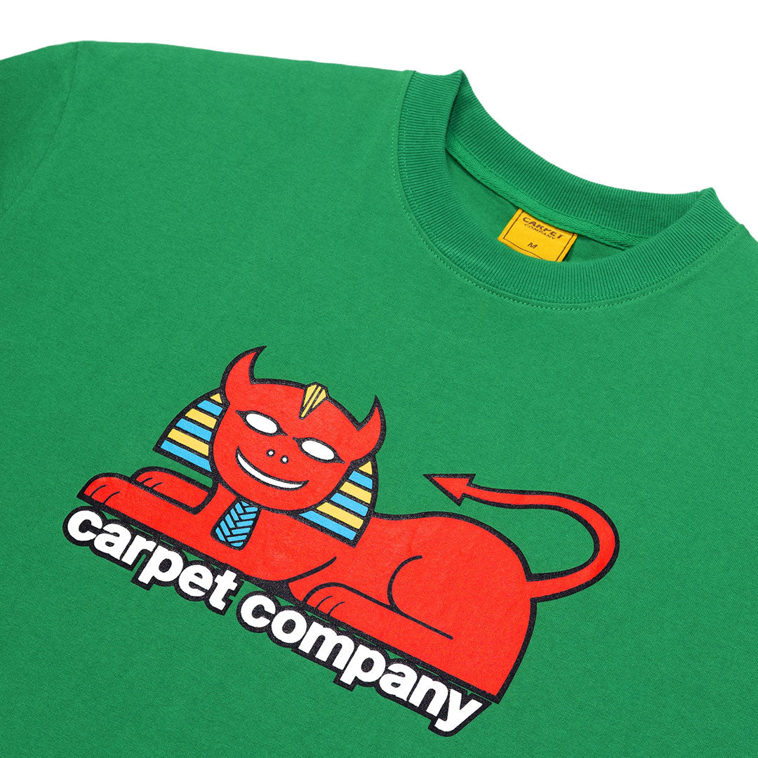 CARPET COMPANY（カーペット カンパニー）| TEMPLETON GUEST PRO TEE / GREEN | スノーボード・スケートボードのTACTICS JAPAN
