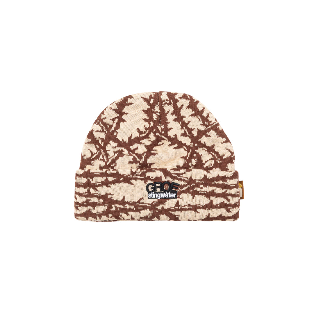 STINGWATER（スティングウォーター）| THOM BEANIE / KHAKI/BROWN | スノーボード・スケートボードのTACTICS JAPAN