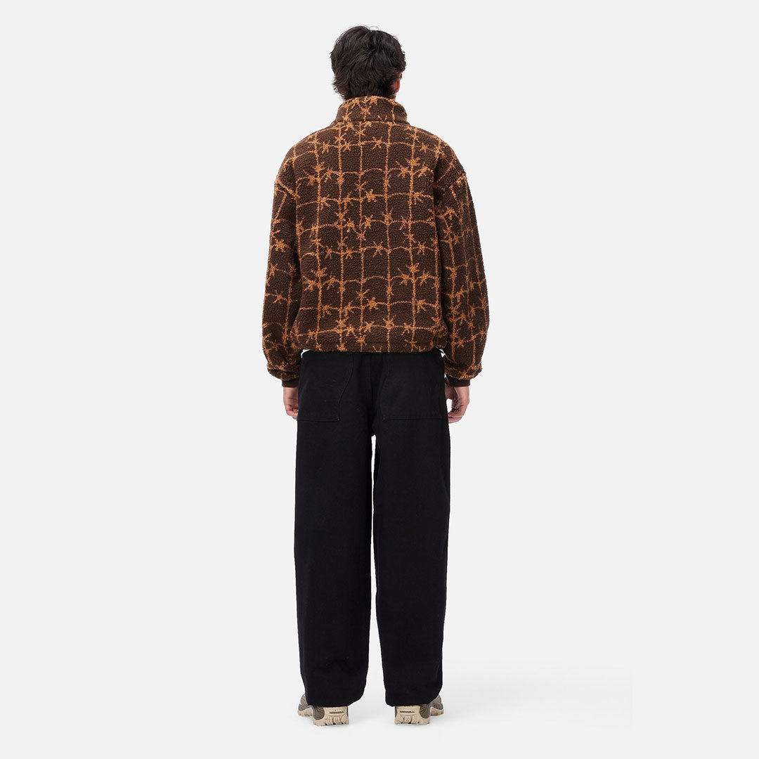 DIME（ダイム）| POLAR FLEECE SHERPA ZIP / BROWN | スノーボード・スケートボードのTACTICS JAPAN