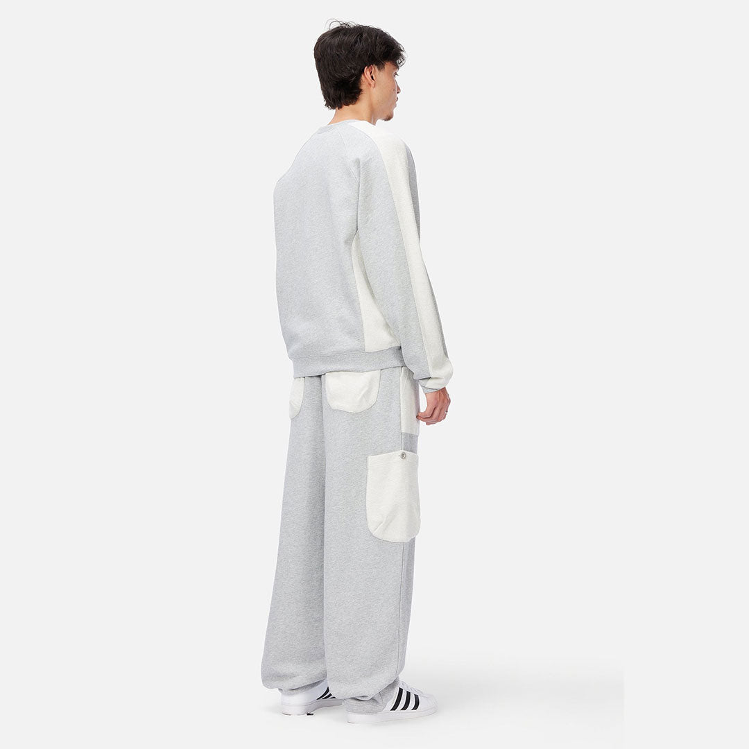 DIME（ダイム）| REVERSED FRENCH TERRY CREWNECK / ASH