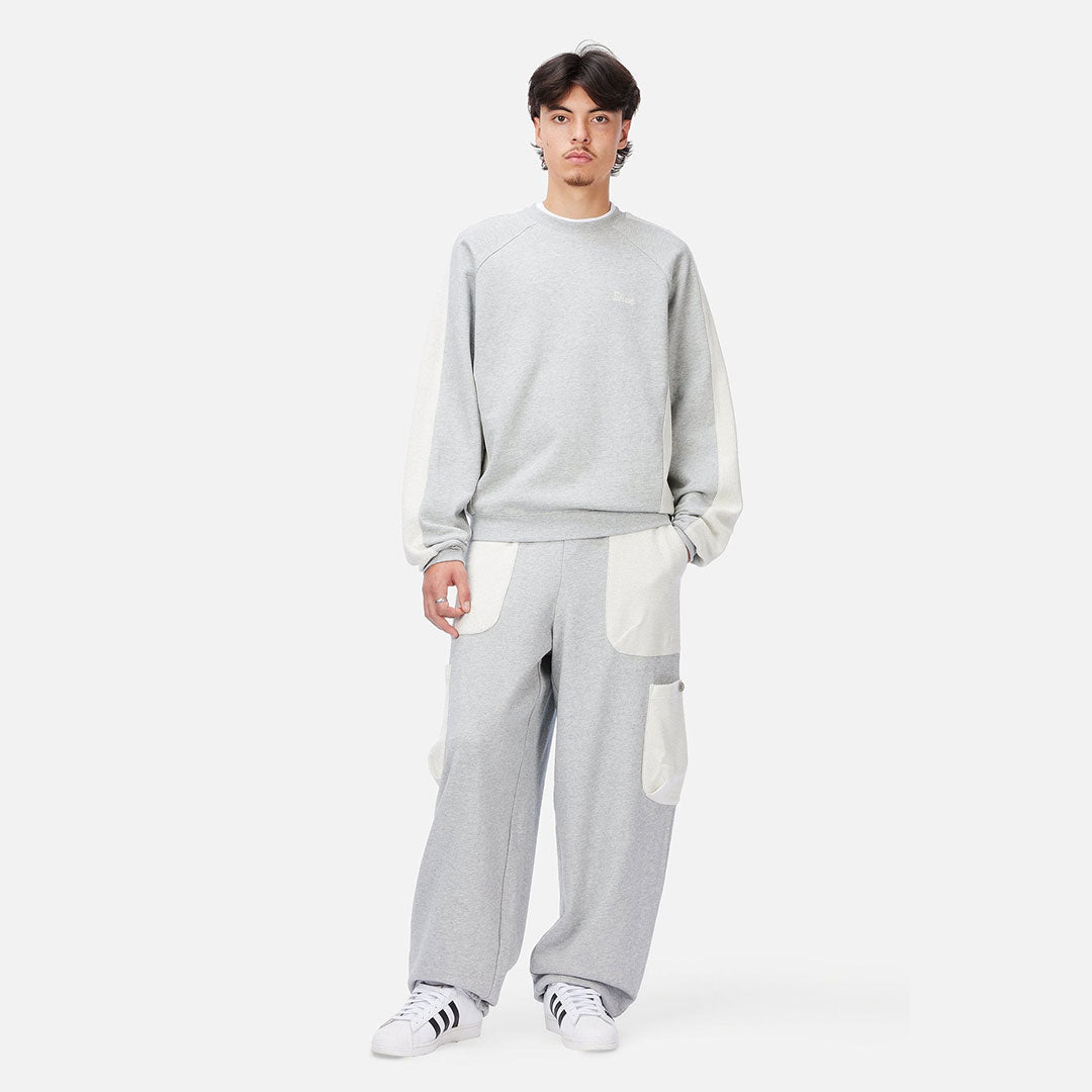 DIME（ダイム）| REVERSED FRENCH TERRY CREWNECK / ASH | スノーボード・スケートボードのTACTICS JAPAN