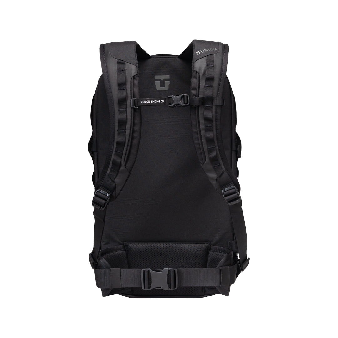 UNION BINDING（ユニオン バインディング）| UNION RESORT PACK 14L / BLACK | スノーボード・スケートボードのTACTICS JAPAN
