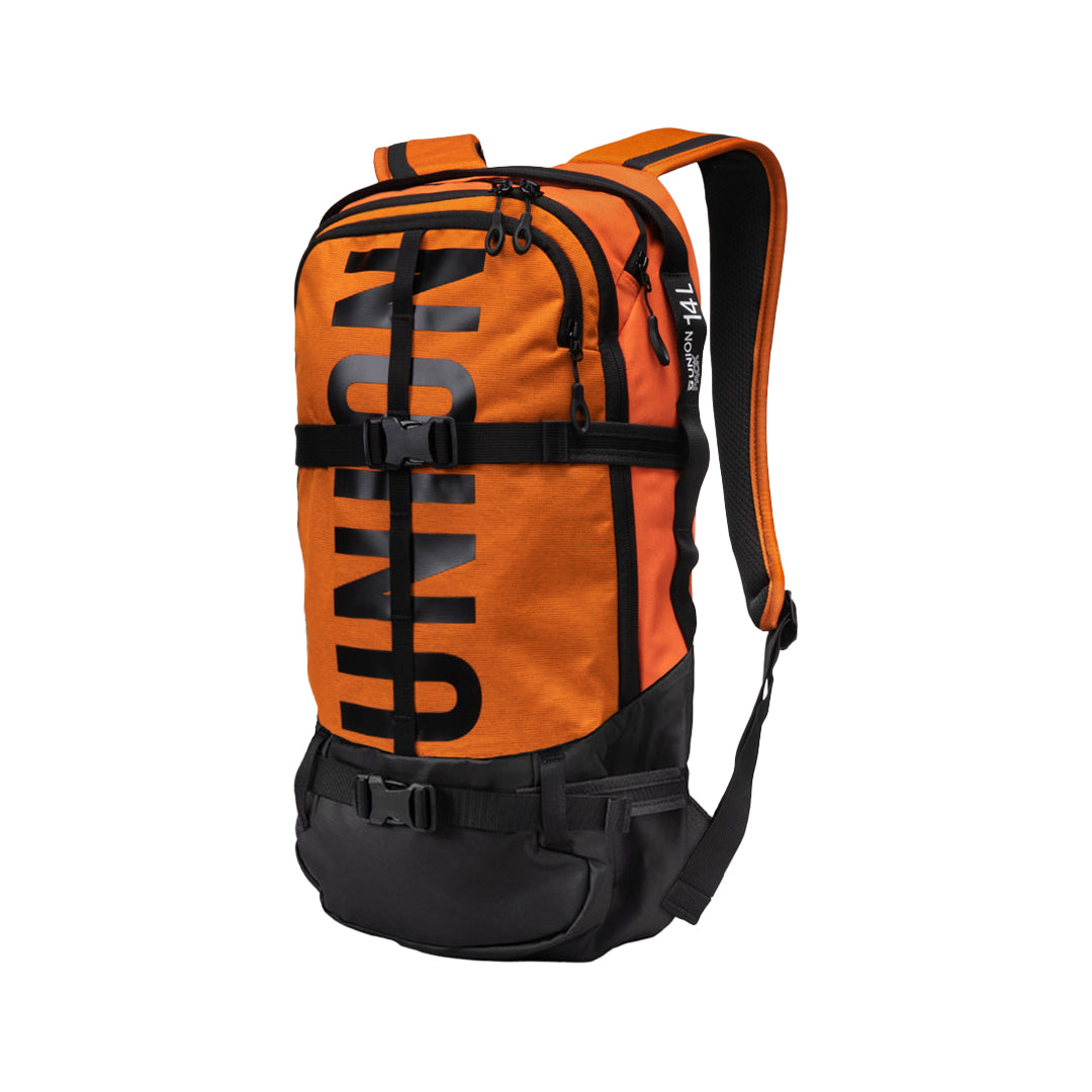 UNION BINDING（ユニオン バインディング）| UNION RESORT PACK 14L / ORANGE | スノーボード・スケートボードのTACTICS JAPAN