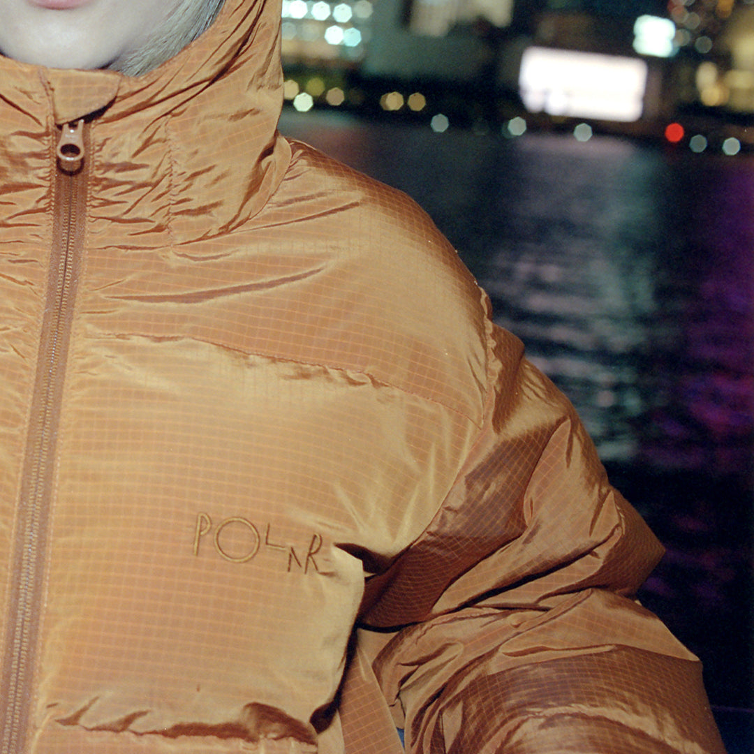 POLAR SKATE CO.（ポーラー スケート カンパニー）| SOFT PUFFER JACKET / ORANGE | スノーボード・スケートボードのTACTICS JAPAN