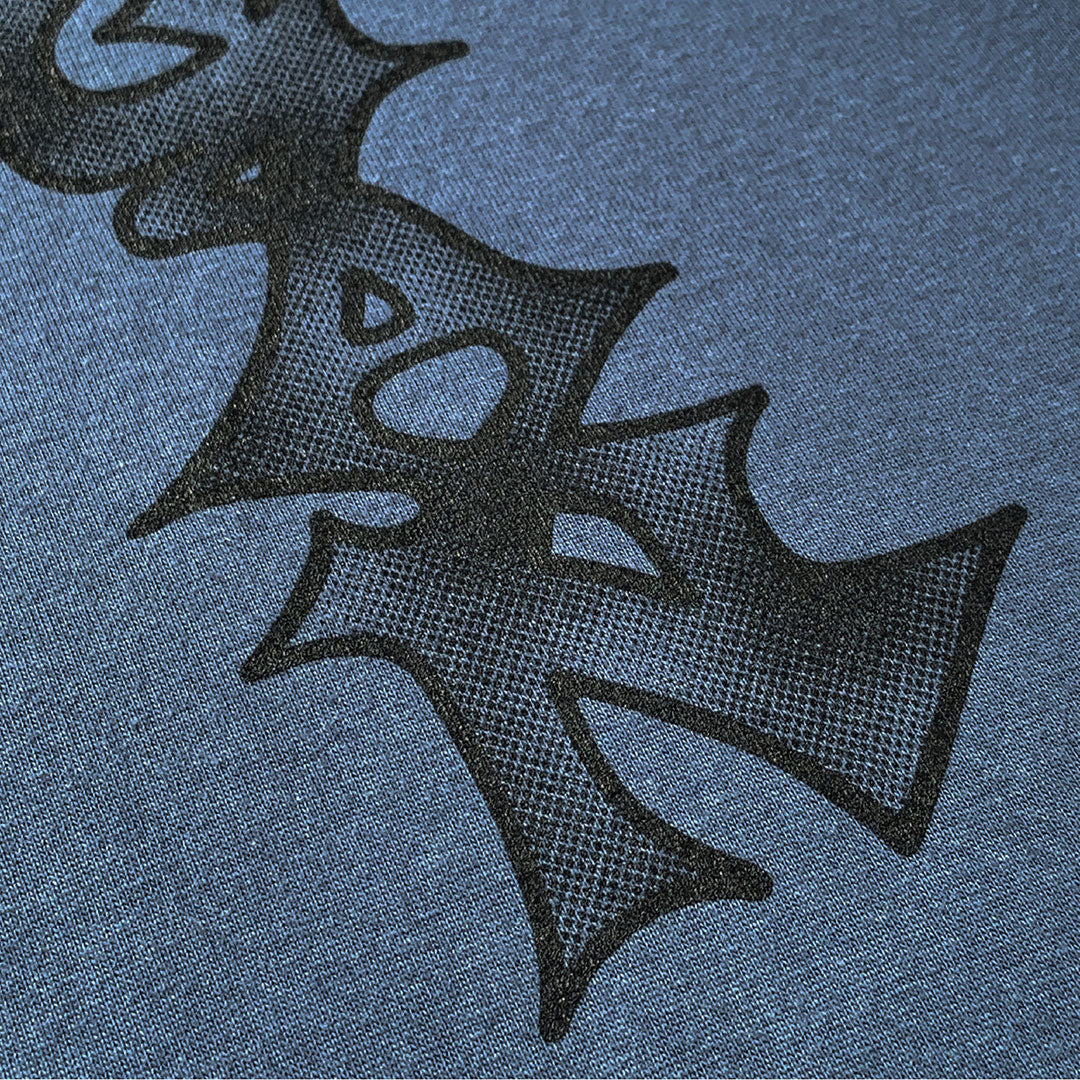 TIMESCAN（タイムスキャン）| VERTICLE FLOW TEE / BLUE | スノーボード・スケートボードのTACTICS JAPAN