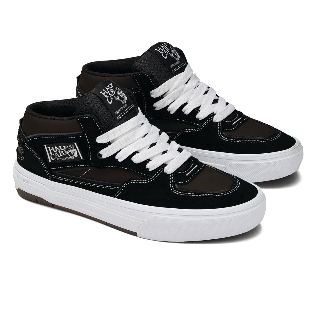 VANS（ヴァンズ）| SKATE HALF CAB WAFFLECUP / BLACK/WHITE | スノーボード・スケートボードのTACTICS JAPAN