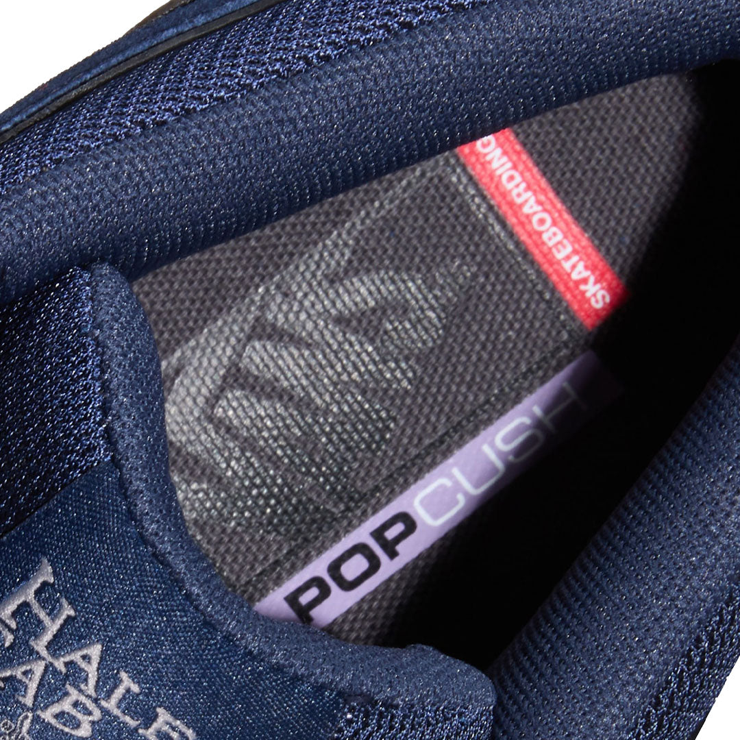 VANS（ヴァンズ）| SKATE HALF CAB WAFFLECUP / NAVY/DARK GUM