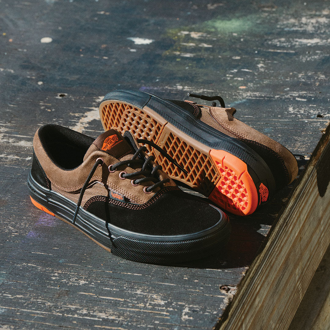 VANS（ヴァンズ）| SKATE ERA WAFFLECUP / BLACK/BROWN | スノーボード