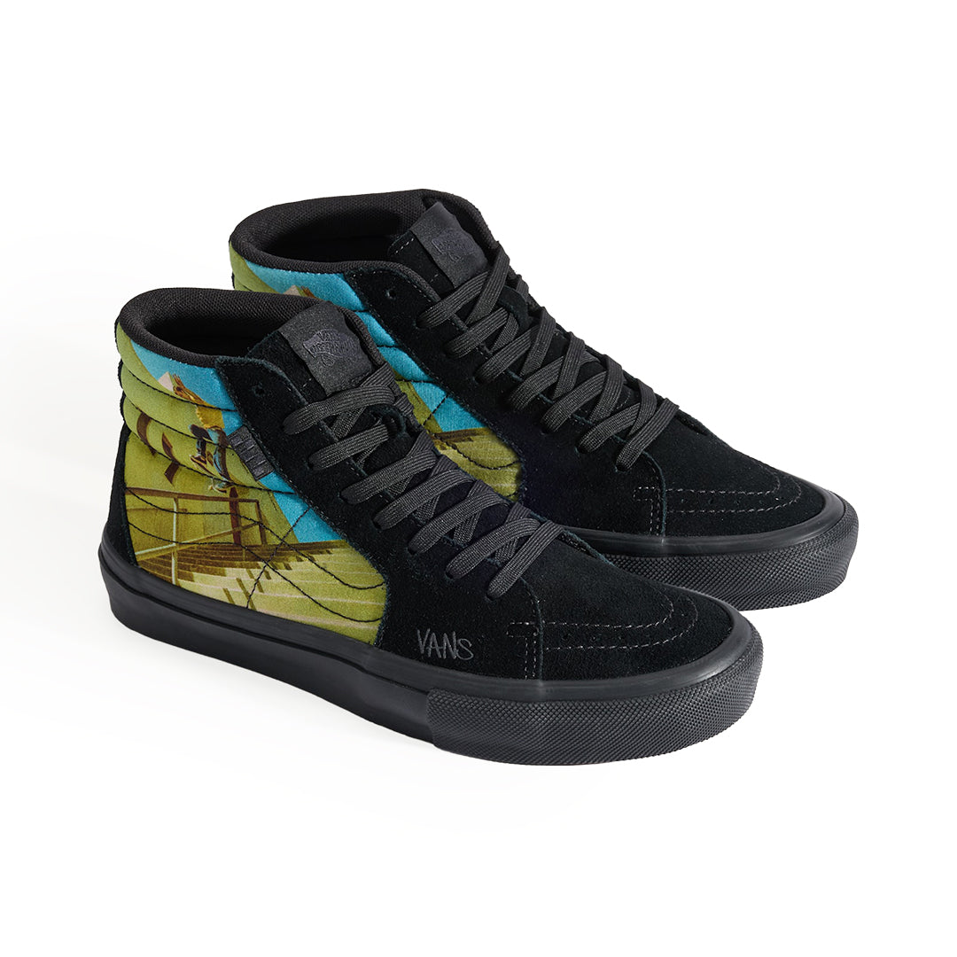SKATE SK8-HI  ATIBA / BLACK/NAVY