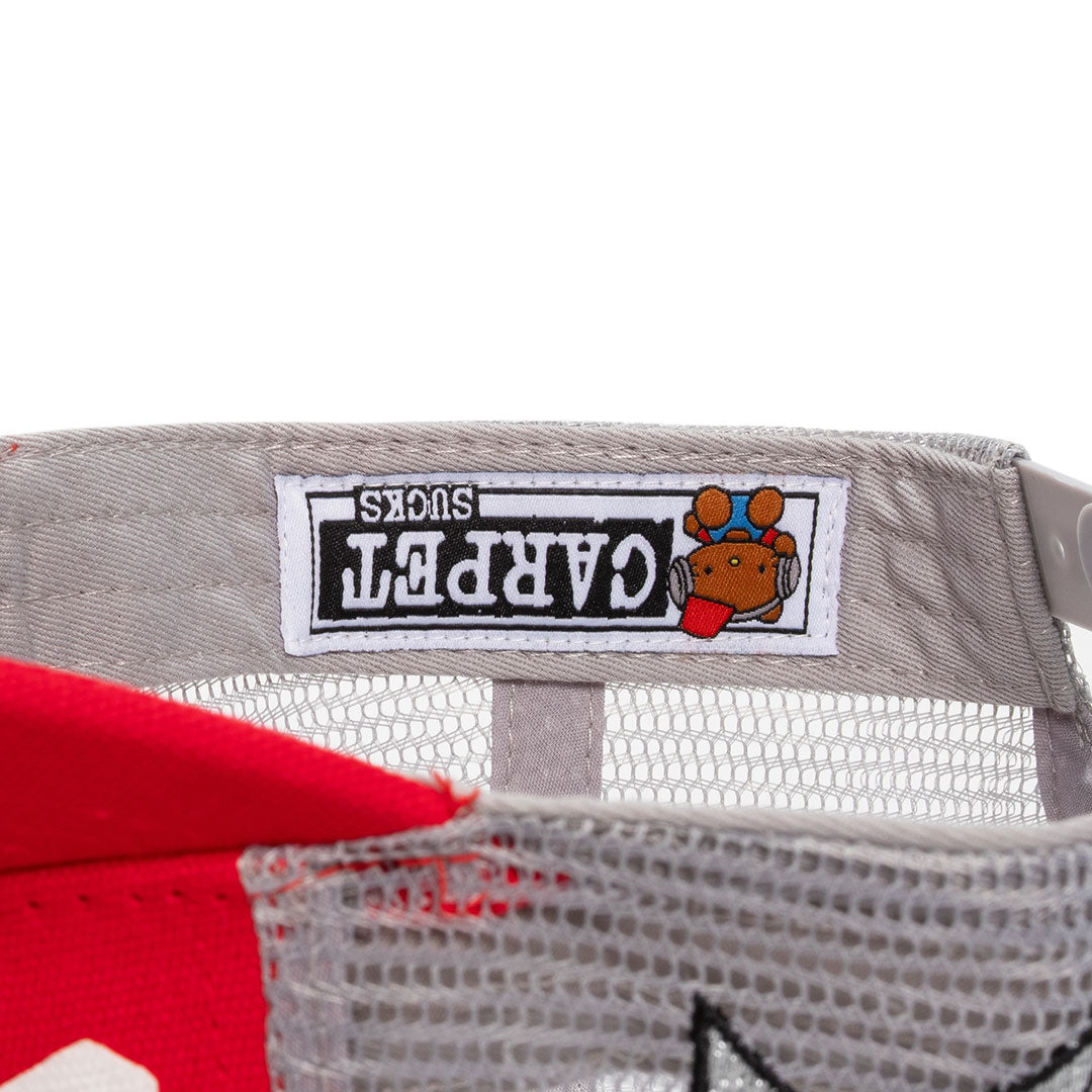 CARPET COMPANY（カーペット カンパニー）| VARSITY HAT / RED | スノーボード・スケートボードのTACTICS JAPAN
