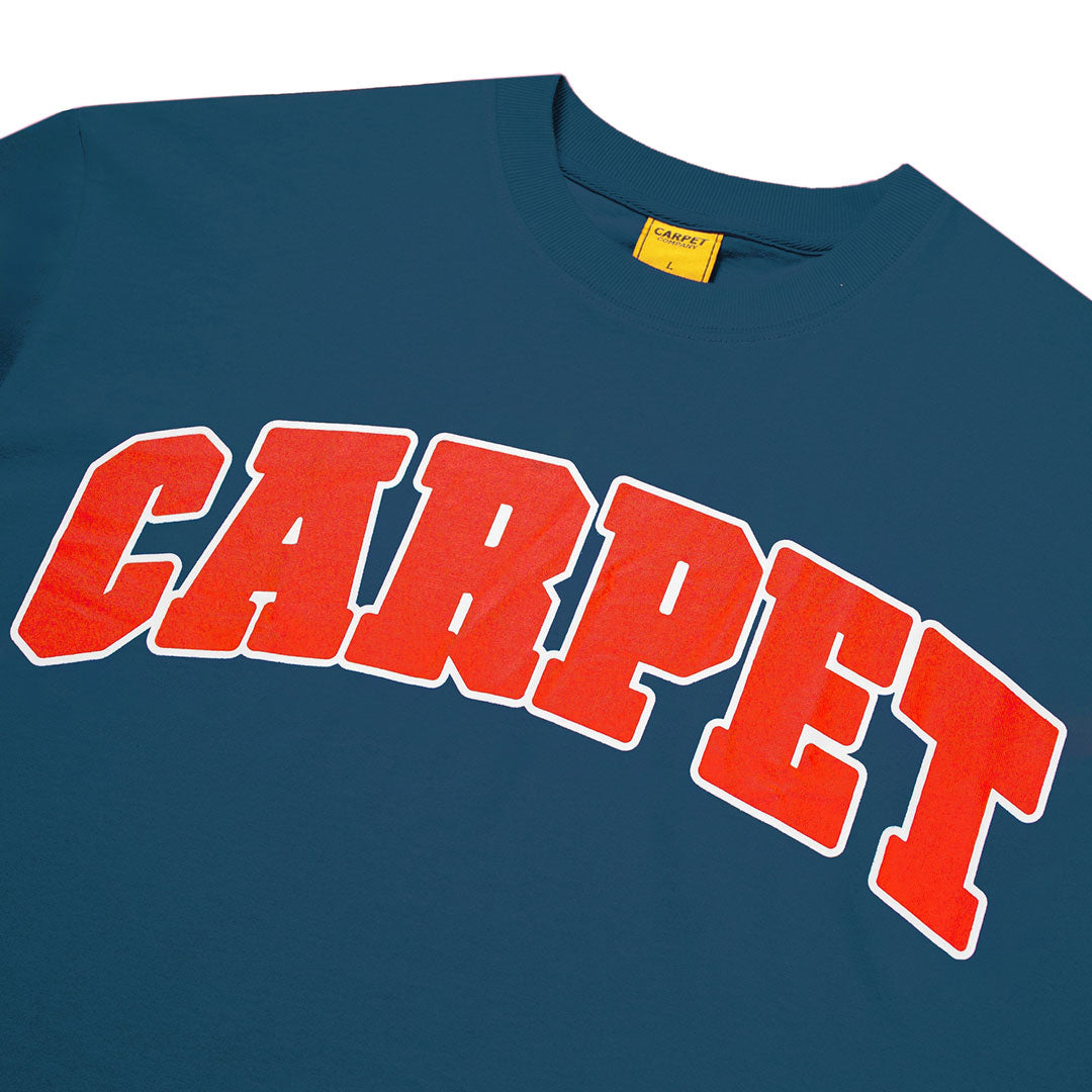 CARPET COMPANY（カーペット カンパニー）| VARSITY TEE / BLUE | スノーボード・スケートボードのTACTICS JAPAN