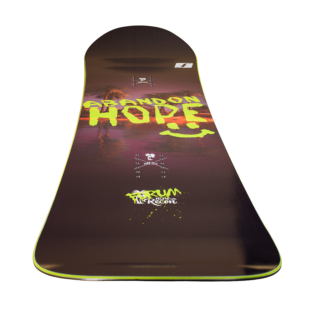 FORUM SNOWBOARDS（フォーラム スノーボード） | FORUM RECON FREERIDE 163W SNOWBOARD 2027 | スノーボード・スケートボードのTACTICS JAPAN