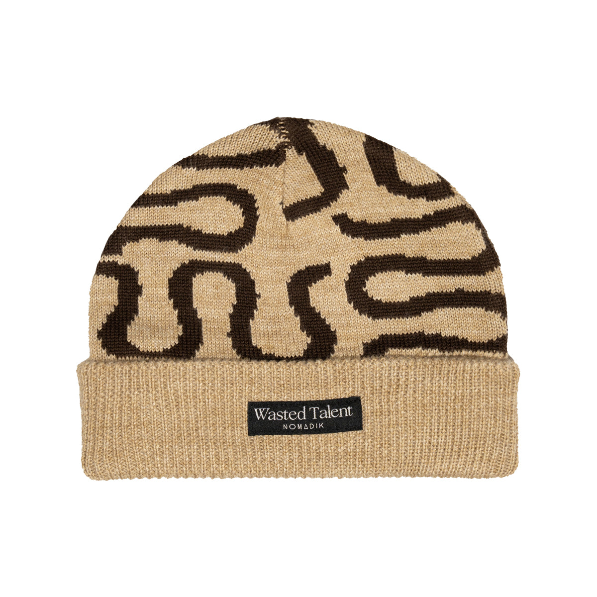NOMADIK（ノマディック）| WASTED TALENT X NOMADIK JACQUARD BEANIE