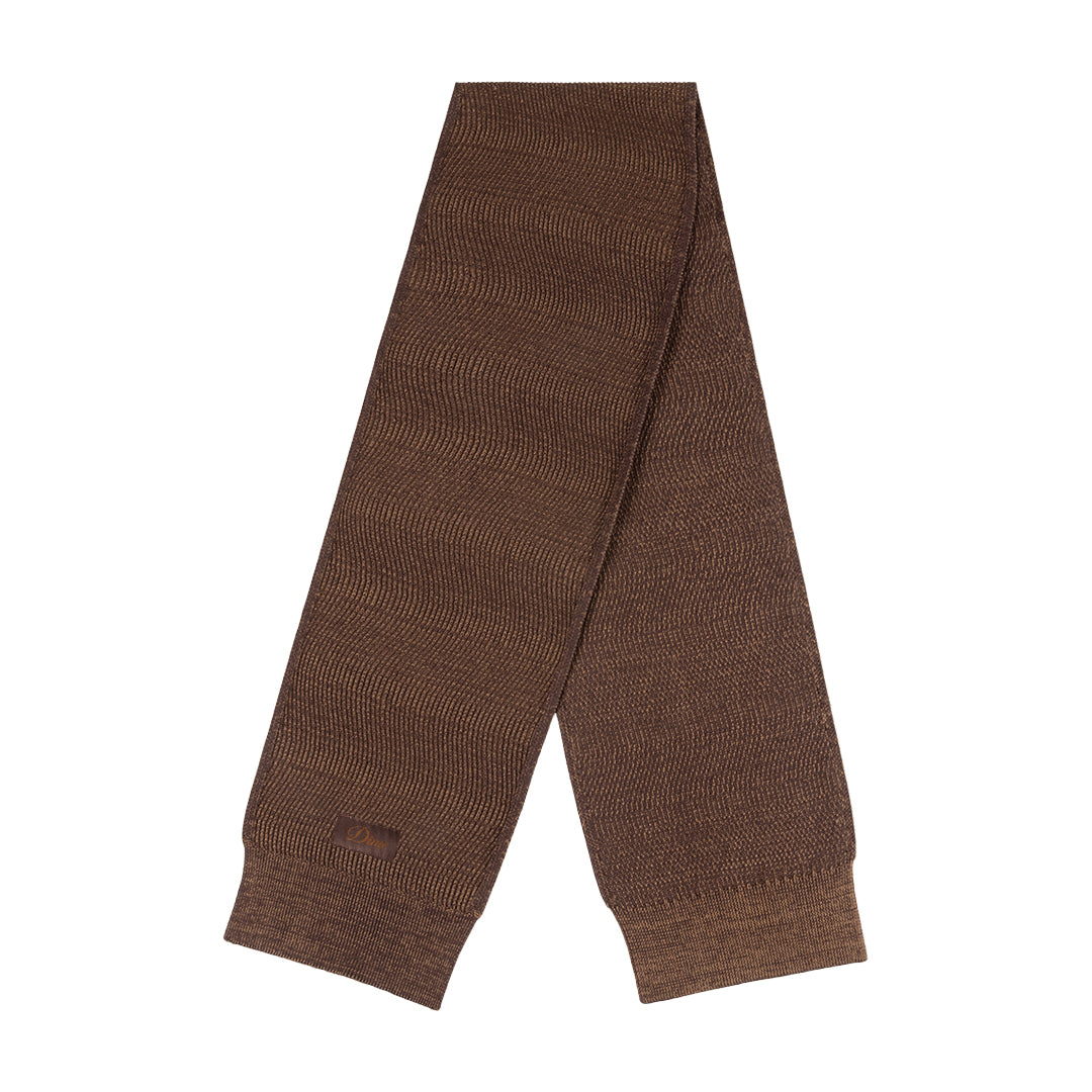 DIME MTL（ダイム モントリオール）| WAVE KNIT SCARF / BROWN