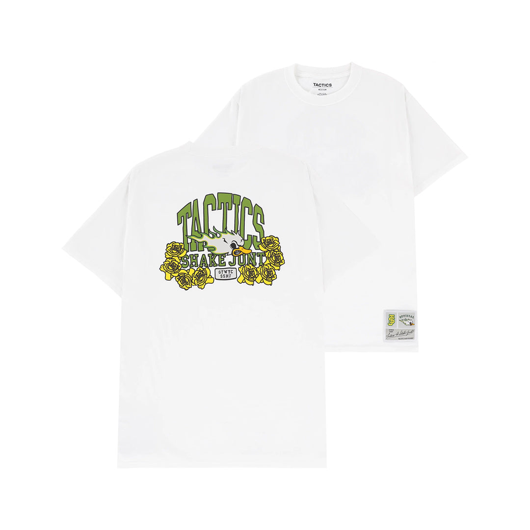 TACTICS（タクティクス）| TACTICS SHAKE JUNT X TACTICS T-SHIRT | スノーボード・スケートボードのTACTICS JAPAN