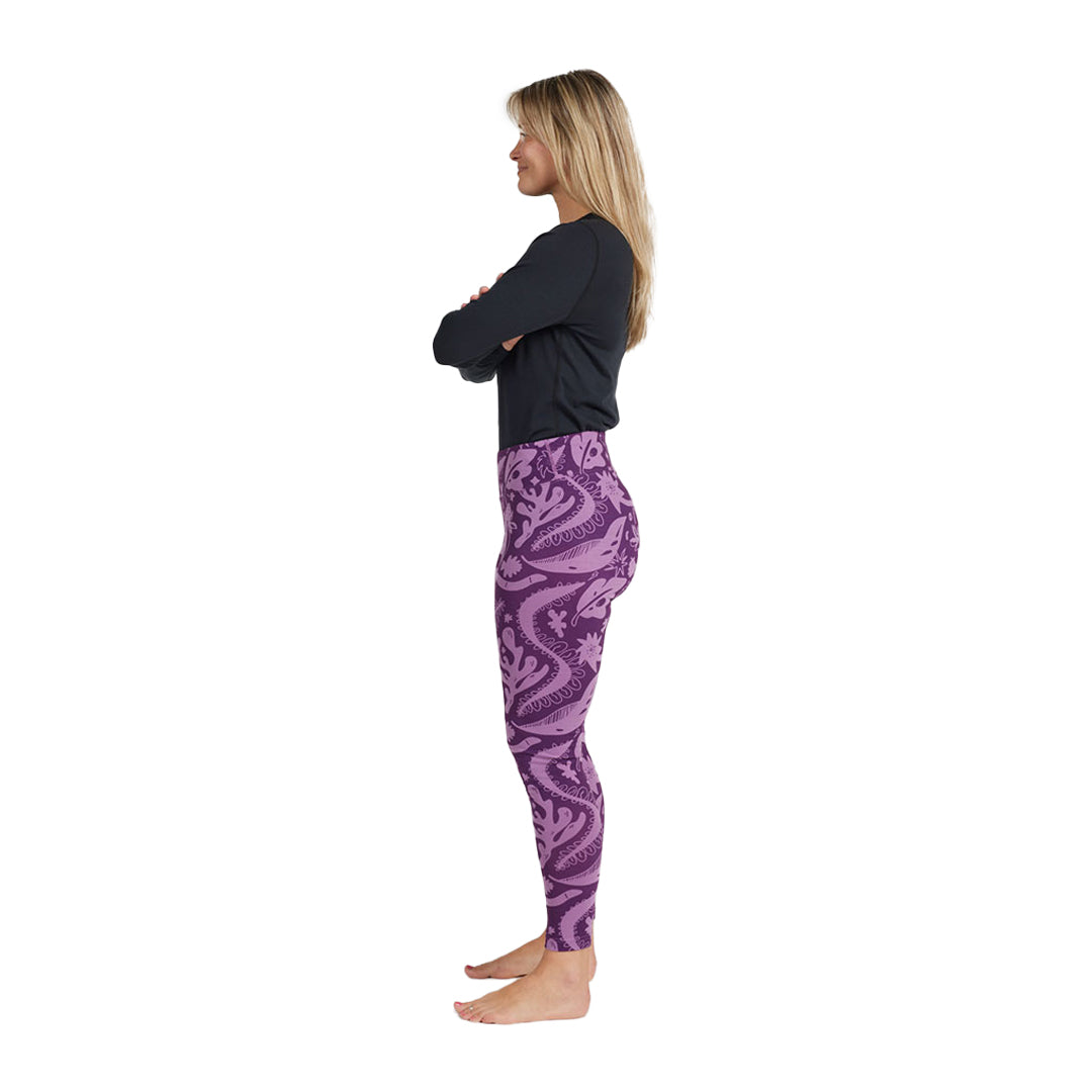 AIRBLASTER（エアブラスター）| WOMENS BASE LAYER BOTTOM 2026 / BLACKBERY EARTH LIFE | スノーボード・スケートボードのTACTICS JAPAN