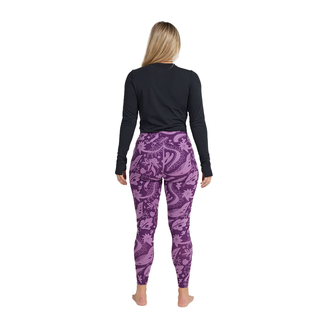 AIRBLASTER（エアブラスター）| WOMENS BASE LAYER BOTTOM 2026 / BLACKBERY EARTH LIFE | スノーボード・スケートボードのTACTICS JAPAN