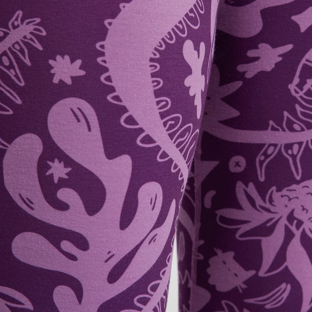 AIRBLASTER（エアブラスター）| WOMENS BASE LAYER BOTTOM 2026 / BLACKBERY EARTH LIFE | スノーボード・スケートボードのTACTICS JAPAN