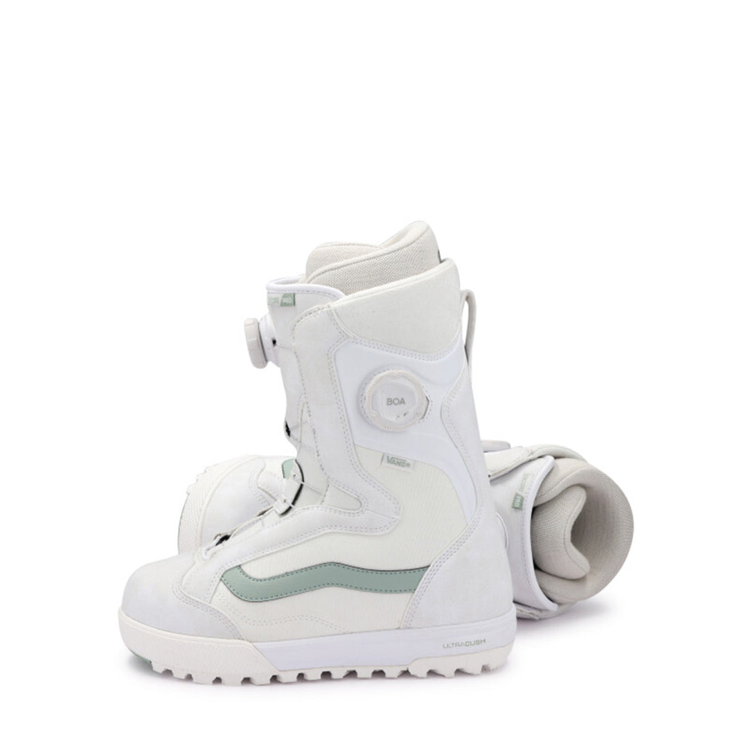 VANS SNOW（ヴァンズ スノー）| WOMENS ENCORE PRO SNOWBOARD BOOTS / 30TH WHITE/OLIVE GREY 2026 | スノーボード・スケートボードのTACTICS JAPAN