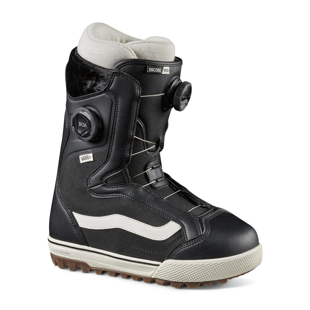 VANS SNOW（ヴァンズ スノー）| WOMENS ENCORE PRO SNOWBOARD BOOTS / BLACK/MARSHMALLOW WHITE 2026 | スノーボード・スケートボードのTACTICS JAPAN