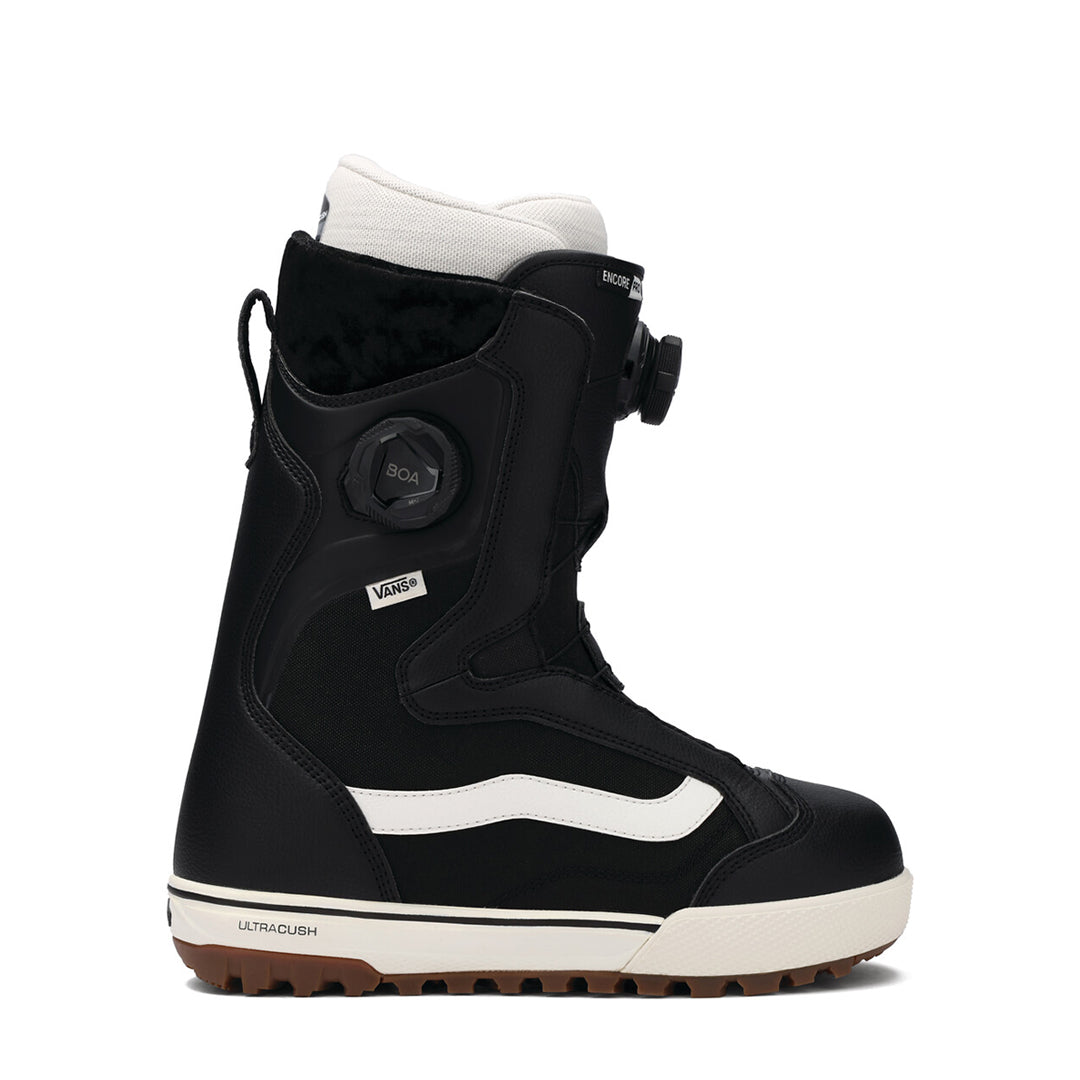 VANS SNOW（ヴァンズ スノー）| WOMENS ENCORE PRO SNOWBOARD BOOTS / BLACK/MARSHMALLOW WHITE 2026 | スノーボード・スケートボードのTACTICS JAPAN
