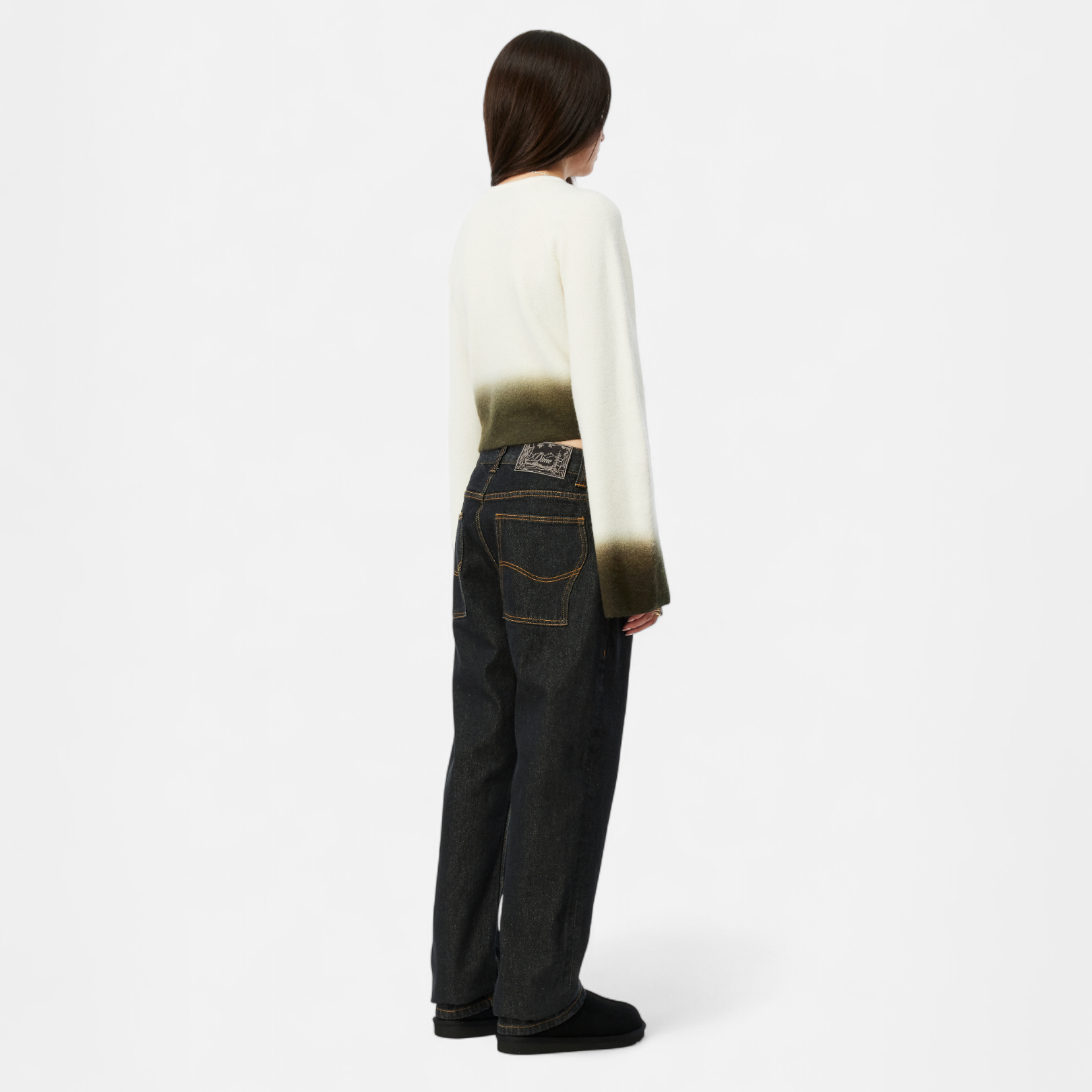 DIME MTL（ダイム モントリオール）| CROPPED MOHAIR KNIT / GRADIENT CREAM | スケートボード・スノーボードのTACTICS JAPAN