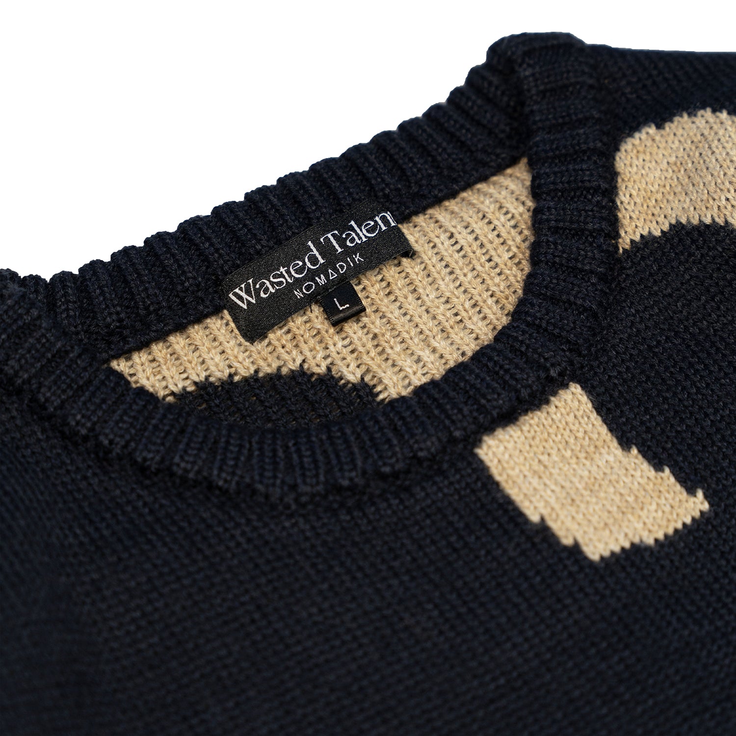 NOMADIK（ノマディック）| WASTED TALENT X NOMADIK JACQUARD SWEATER