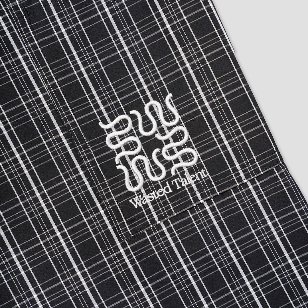 NOMADIK X WASTED TALENT OUTERWEAR PANTS 2026 / GREY CHECK