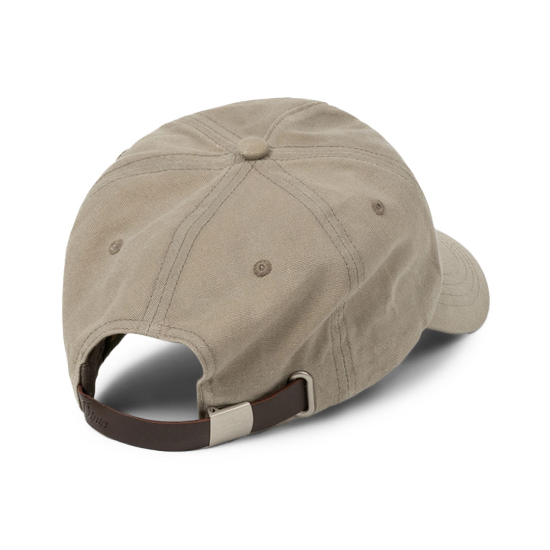 WAXED WORKER CAP/ TAUPE