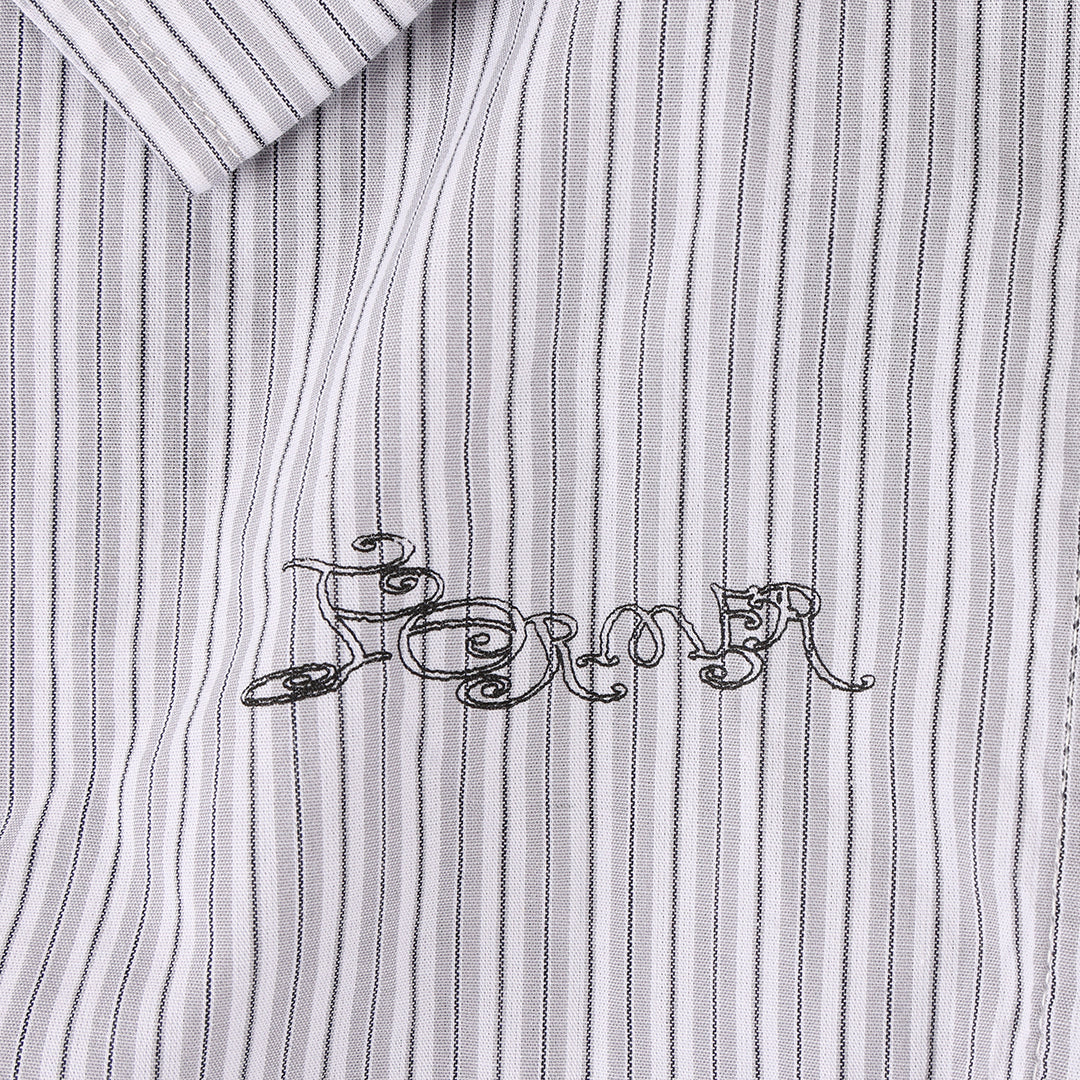 FORMER（フォーマー）| VIVIAN WEEPING LS SHIRT / WHITE | スノーボード・スケートボードのTACTICS JAPAN