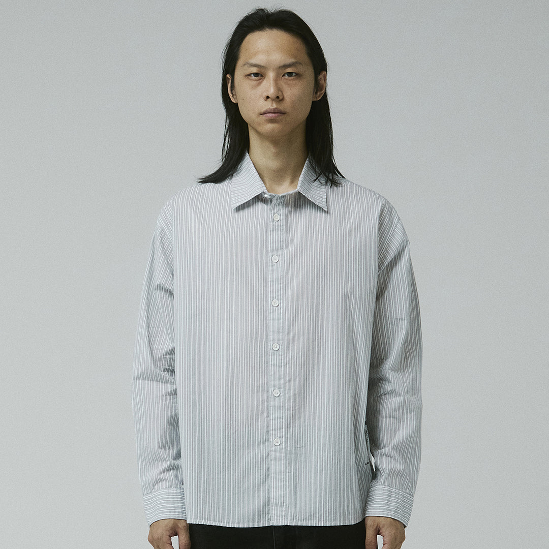 FORMER（フォーマー）| VIVIAN WEEPING LS SHIRT / WHITE | スノーボード・スケートボードのTACTICS JAPAN