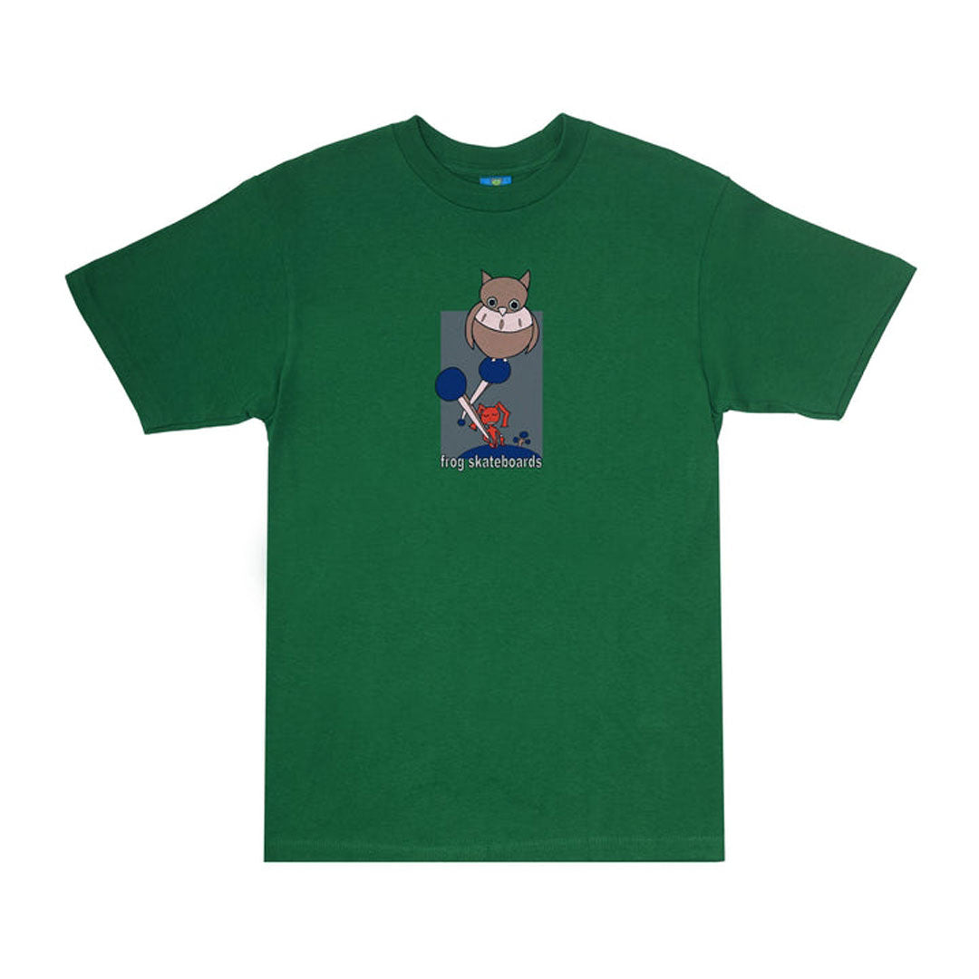 FROG SKATEBOARDS（フロッグ スケートボード）| WISE ONE T-SHIRT / KELLY GREEN | スノーボード・スケートボードのTACTICS JAPAN
