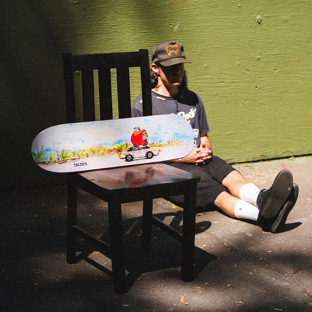 tactics スケボー デッキ 8.25 TACTICS（タクティクス）| WORMS DAY OUT SKATEBOARD DECK - 8.25