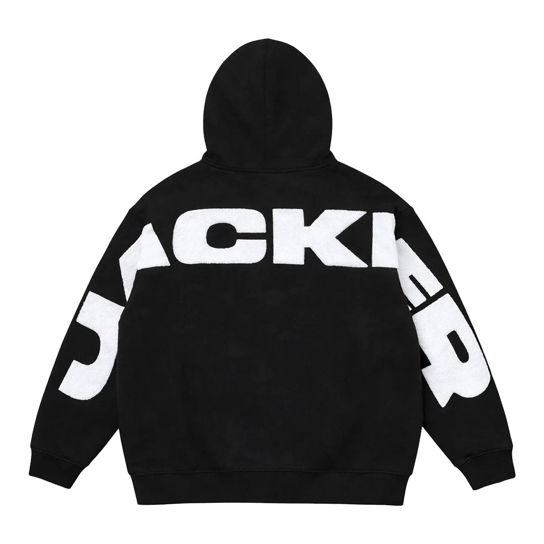 JACKER（ジャッカー）| YETORIUS HOODIE / BLACK | スノーボード・スケートボードのTACTICS JAPAN