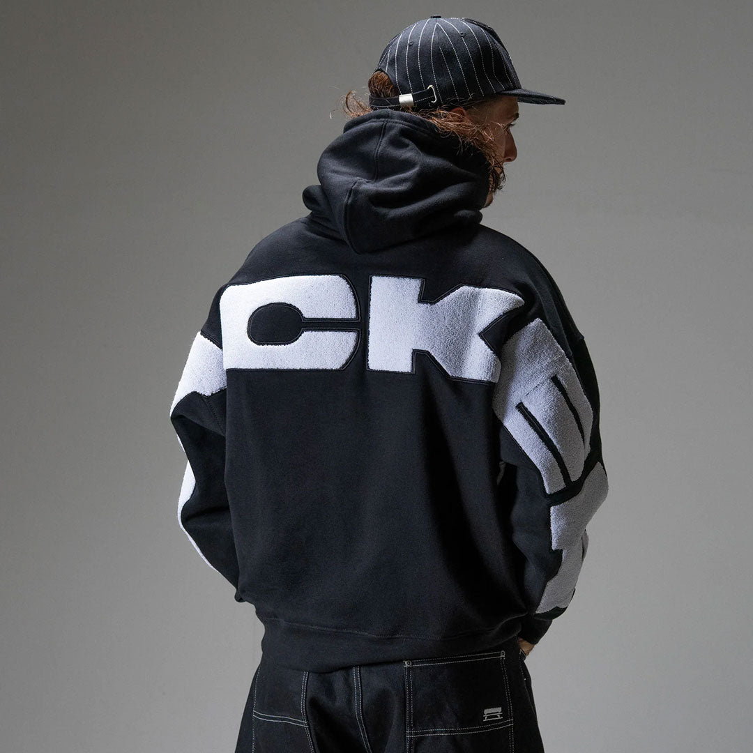 JACKER（ジャッカー）| YETORIUS HOODIE / BLACK | スノーボード・スケートボードのTACTICS JAPAN