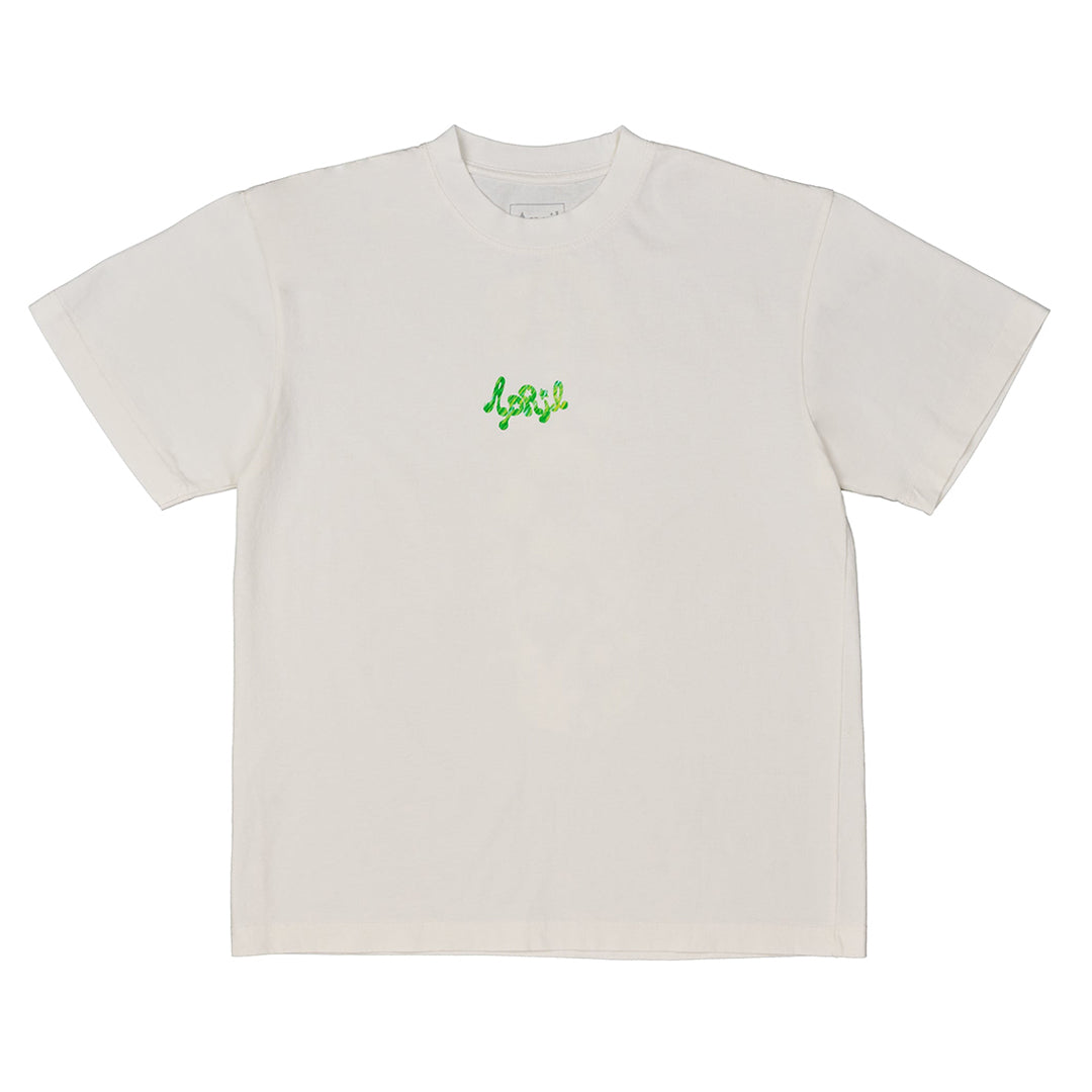 APRIL SKATEBOARDS（エイプリール スケートボード）| MUSHROOM BY EMA GASPAR TEE / WHITE | スノーボード・スケートボードのTACTICS JAPAN