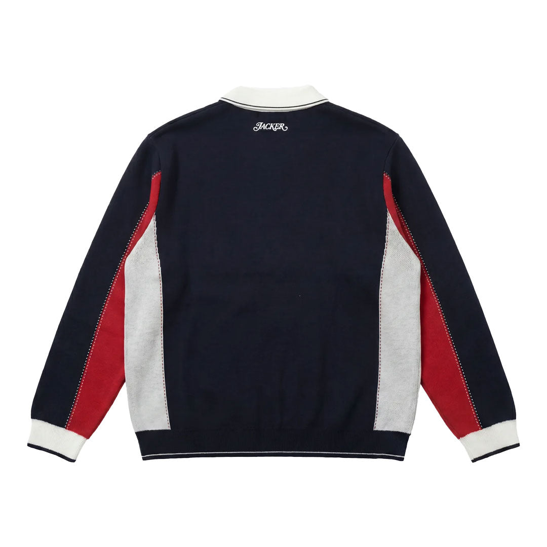 JACKER（ジャッカー）| ZAZEL POLO KNIT / MULTI | スノーボード・スケートボードのTACTICS JAPAN