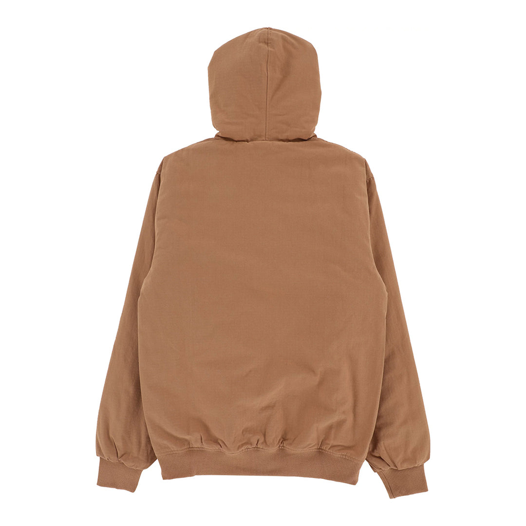 ANTIHERO SKATEBOARDS（アンチヒーロー スケートボード）| BASIC EAGLE RIPSTOP HOODED JACKET / BROWN | スノーボード・スケートボードのTACTICS JAPAN