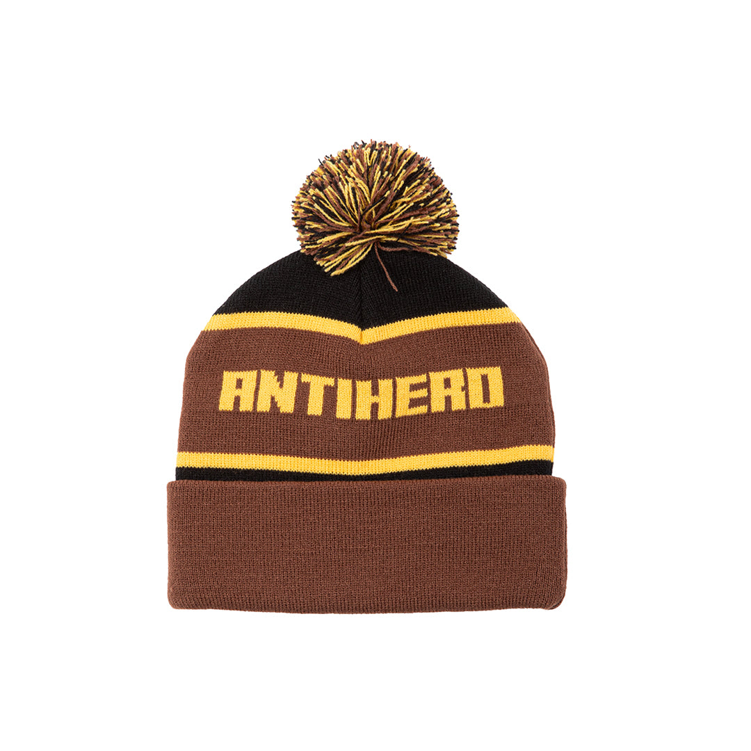 ANTIHERO SKATEBOARDS（アンチヒーロー スケートボード）| ICE COLD POM BEANIE | スノーボード・スケートボードのTACTICS JAPAN