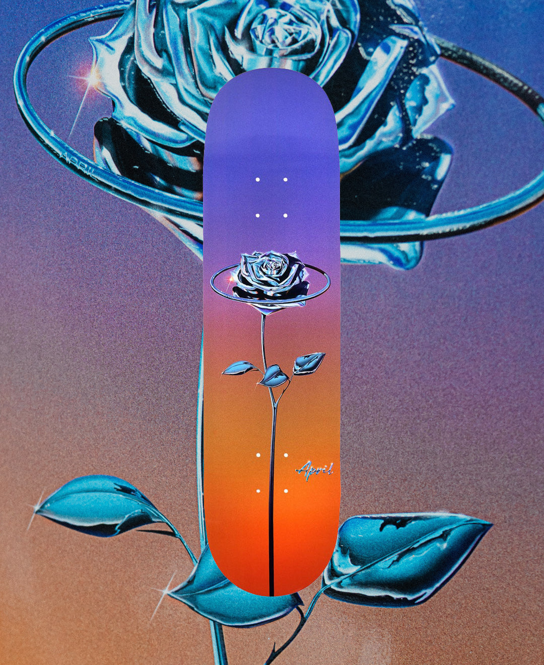 APRIL SKATEBOARDS（エイプリル スケートボード）| CHROME ROSE COLOR